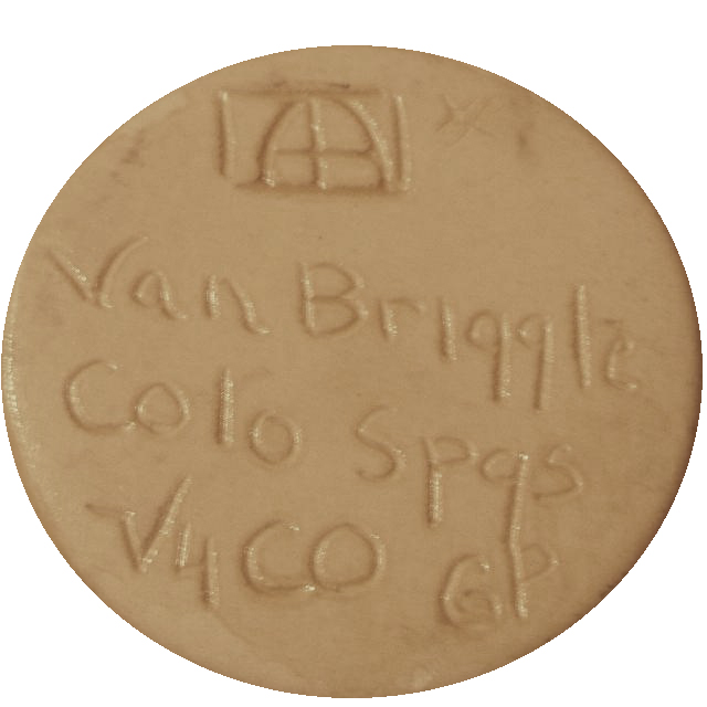 Van Briggle pottery bottom markings